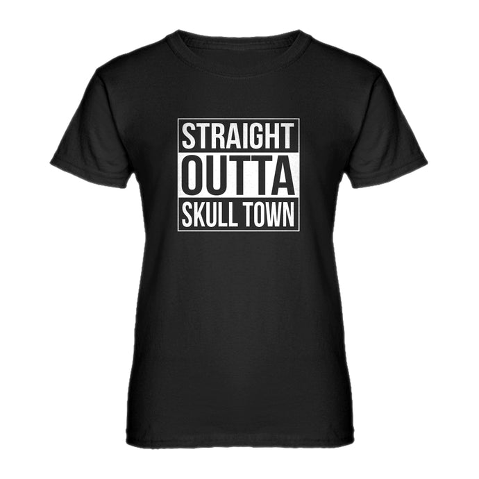 Womens Straight Outta Skull Town Ladies' T-shirt