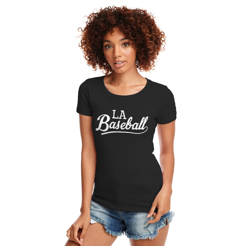 Womens LA Baseball Team Ladies' T-shirt