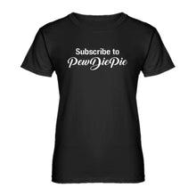 Womens Subscribe to PewDiePie Ladies' T-shirt