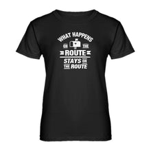 Womens What Happens on the Route Stays on the Route Ladies' T-shirt