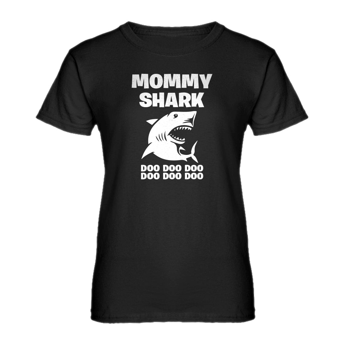 Womens Mommy Shark Ladies' T-shirt