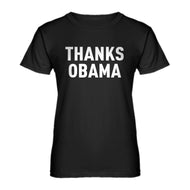 Womens Thanks Obama Ladies' T-shirt