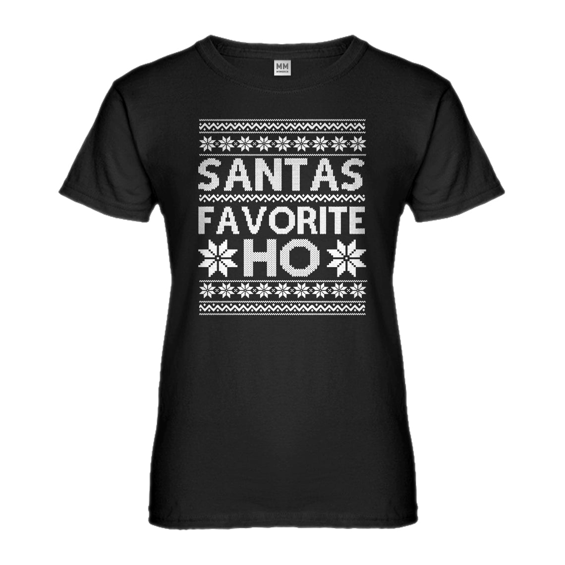 Womens Santas Favorite Ho Ladies' T-shirt