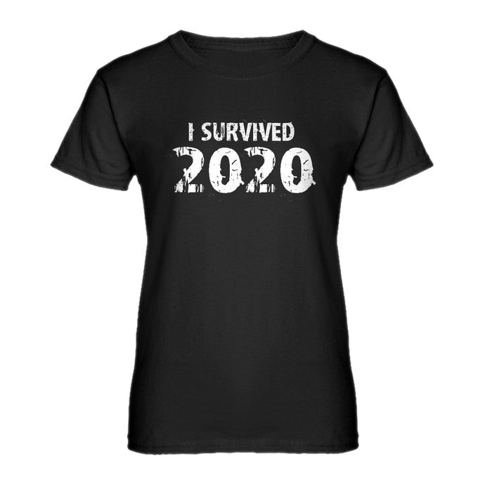 Womens I Survived 2020 Ladies' T-shirt