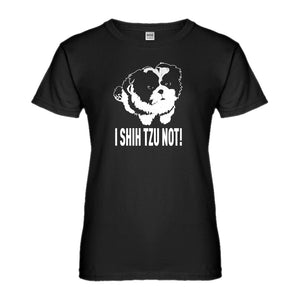 Womens I Shih Tzu Not Ladies' T-shirt