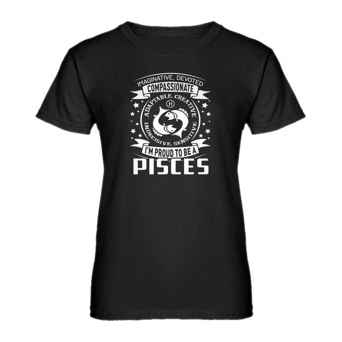 Womens Pisces Astrology Zodiac Sign Ladies' T-shirt
