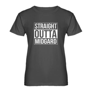 Womens Straight Outta Midgard Ladies' T-shirt