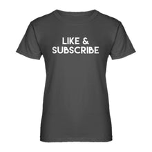 Womens Like and Subscribe Ladies' T-shirt