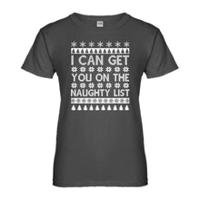 Womens I can get you on the Naughty List Ladies' T-shirt