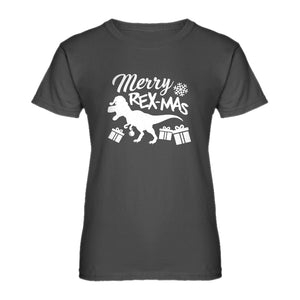 Womens Merry Rex-Mas Ladies' T-shirt