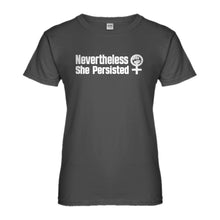 Womens She Persisted Bold Ladies' T-shirt