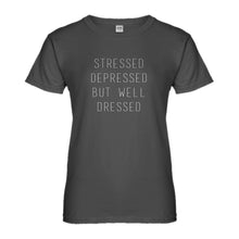 Womens Stressed Depressed Ladies' T-shirt
