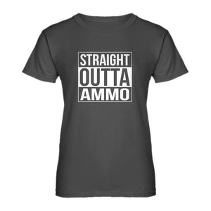 Womens Straight Outta Ammo Ladies' T-shirt