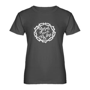 Womens Jesus Drank Wine Ladies' T-shirt