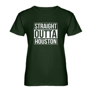 Womens Straight Outta Houston Ladies' T-shirt