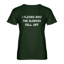 Womens I Flexed and the Sleeves Fell Off Ladies' T-shirt