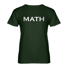 Womens MATH Ladies' T-shirt