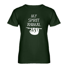 Womens Sloth is my Spirit Animal Ladies' T-shirt