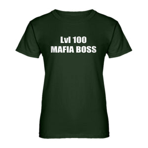 Womens Lvl 100 Mafia Boss Ladies' T-shirt