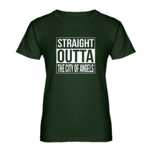 Womens Straight Outta The City of Angels Ladies' T-shirt