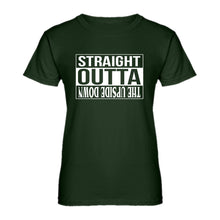 Womens Straight Outta the Upside Down Ladies' T-shirt