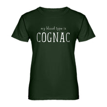 Womens My Blood Type is Cognac Ladies' T-shirt