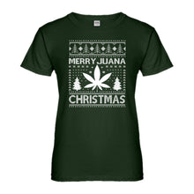 Womens MerryJuana Christmas Ladies' T-shirt