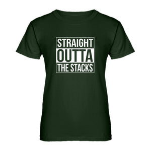 Womens Straight Outta the Stacks Ladies' T-shirt