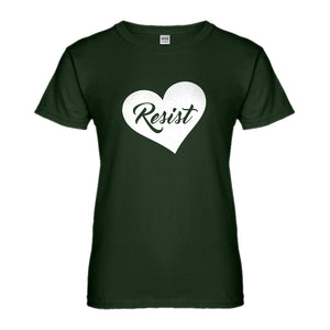 Womens Resist Heart Ladies' T-shirt
