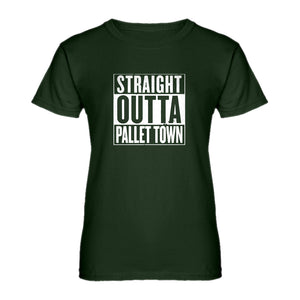 Womens Straight Outta Pallet Town Ladies' T-shirt
