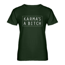 Womens Karma's a Bitch Ladies' T-shirt