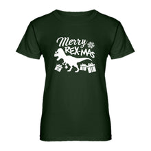 Womens Merry Rex-Mas Ladies' T-shirt
