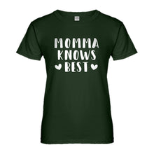 Womens Momma Knows Best Ladies' T-shirt