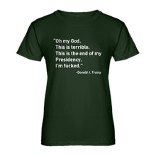 Womens This is the End of my Presidency Ladies' T-shirt