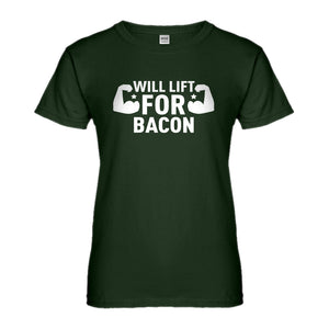 Womens Will Lift for Bacon Ladies' T-shirt