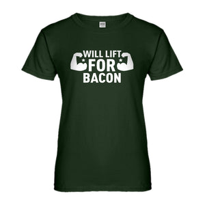 Womens Will Lift for Bacon Ladies' T-shirt