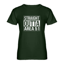 Womens Straight Outta Area 51 Ladies' T-shirt