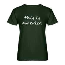 Womens This is America Ladies' T-shirt