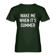 Womens Wake me When its Summer Ladies' T-shirt