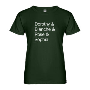 Womens Golden Names Ladies' T-shirt