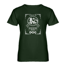 Womens Year of the Dog Ladies' T-shirt