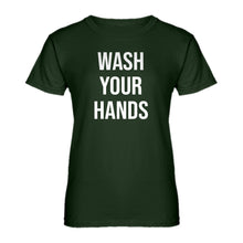 Womens WASH YOUR HANDS Ladies' T-shirt