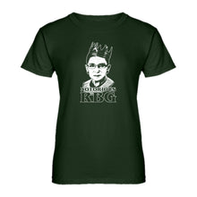 Womens Notorious RBG Ruth Bader Ginsberg Ladies' T-shirt
