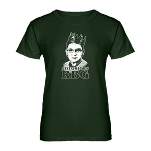 Womens Notorious RBG Ruth Bader Ginsberg Ladies' T-shirt