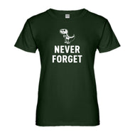 Womens Never Forget Ladies' T-shirt
