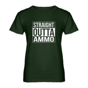 Womens Straight Outta Ammo Ladies' T-shirt