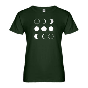 Womens Moon Phases Ladies' T-shirt
