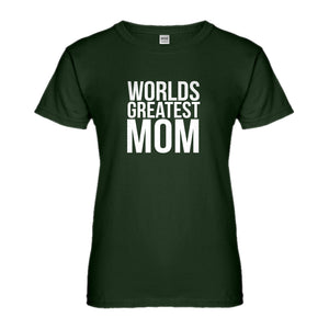 Womens Worlds Greatest Mom Ladies' T-shirt