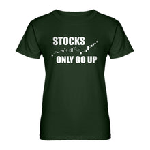 Womens STOCKS ONLY GO UP Ladies' T-shirt