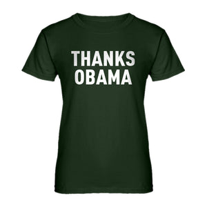 Womens Thanks Obama Ladies' T-shirt